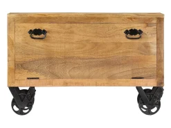 Zapatero 86x35x55 cm Madera maciza de mango