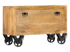 Zapatero 86x35x55 cm Madera maciza de mango