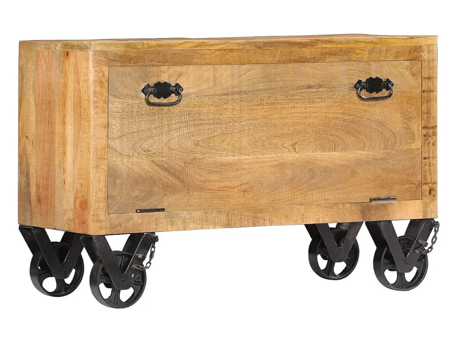 Zapatero 86x35x55 cm Madera maciza de mango