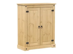 Zapatero 86x38,5x108 cm madera maciza de pino