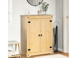 Zapatero 86x38,5x108 cm madera maciza de pino
