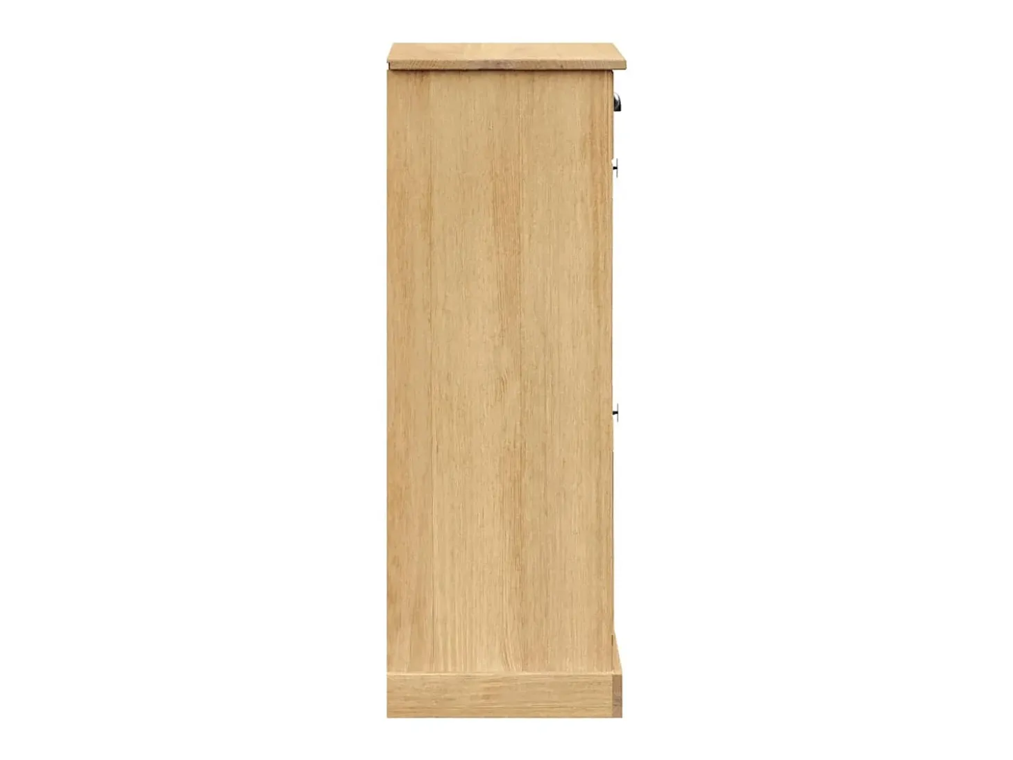 Zapatero 60x35x96 cm madera maciza de pino