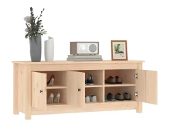 Zapatero 110x38x45,5 cm Madera maciza de pino