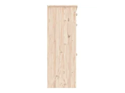 Zapatero 77x35x96 cm madera maciza de pino