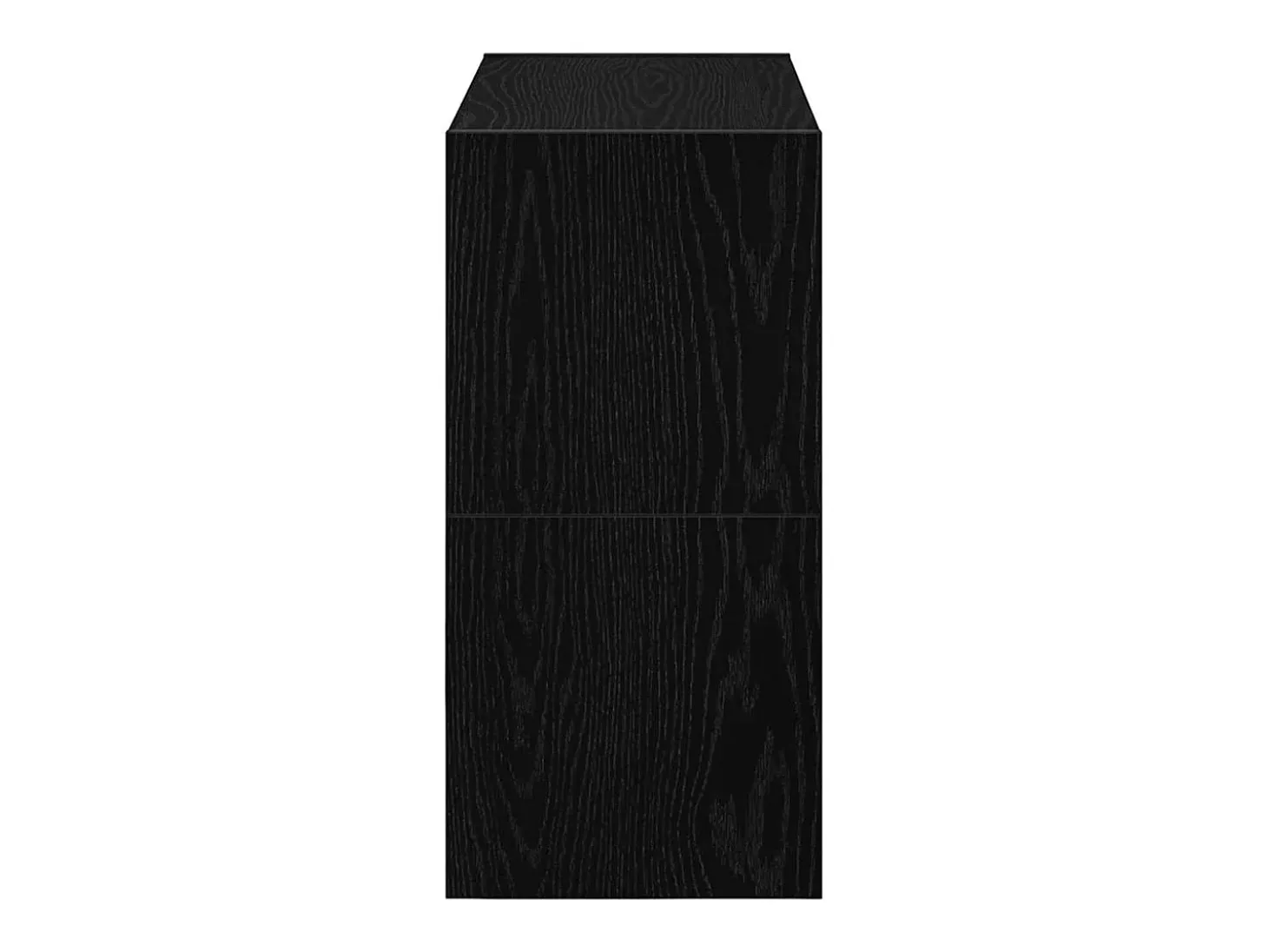 Zapateros, 2 piezas, apilables, roble negro
