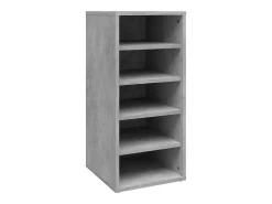 zapateros de madera de ingeniería gris hormigón