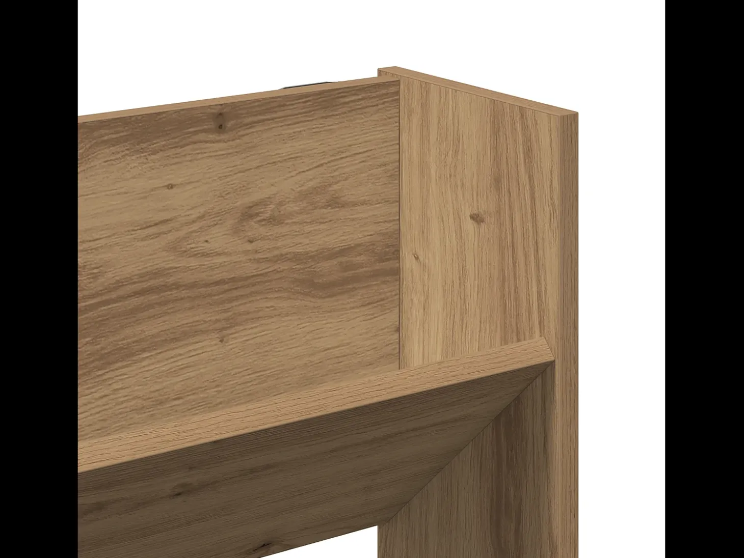 Zapateros de pared con balda Otros 2 piezas roble artesanal