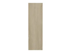 Zapateros de pared de 2 piezas roble Sonoma 60x18x60 cm
