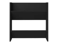 zapateros de pared de madera de ingeniería negra