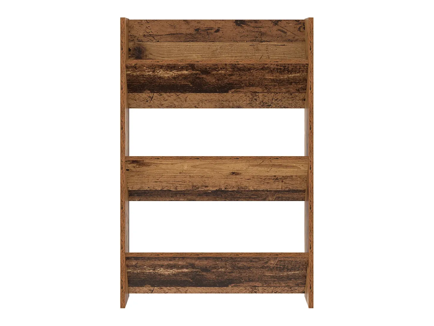 Zapateros de pared Madera vieja 60 x 18 x 60 cm