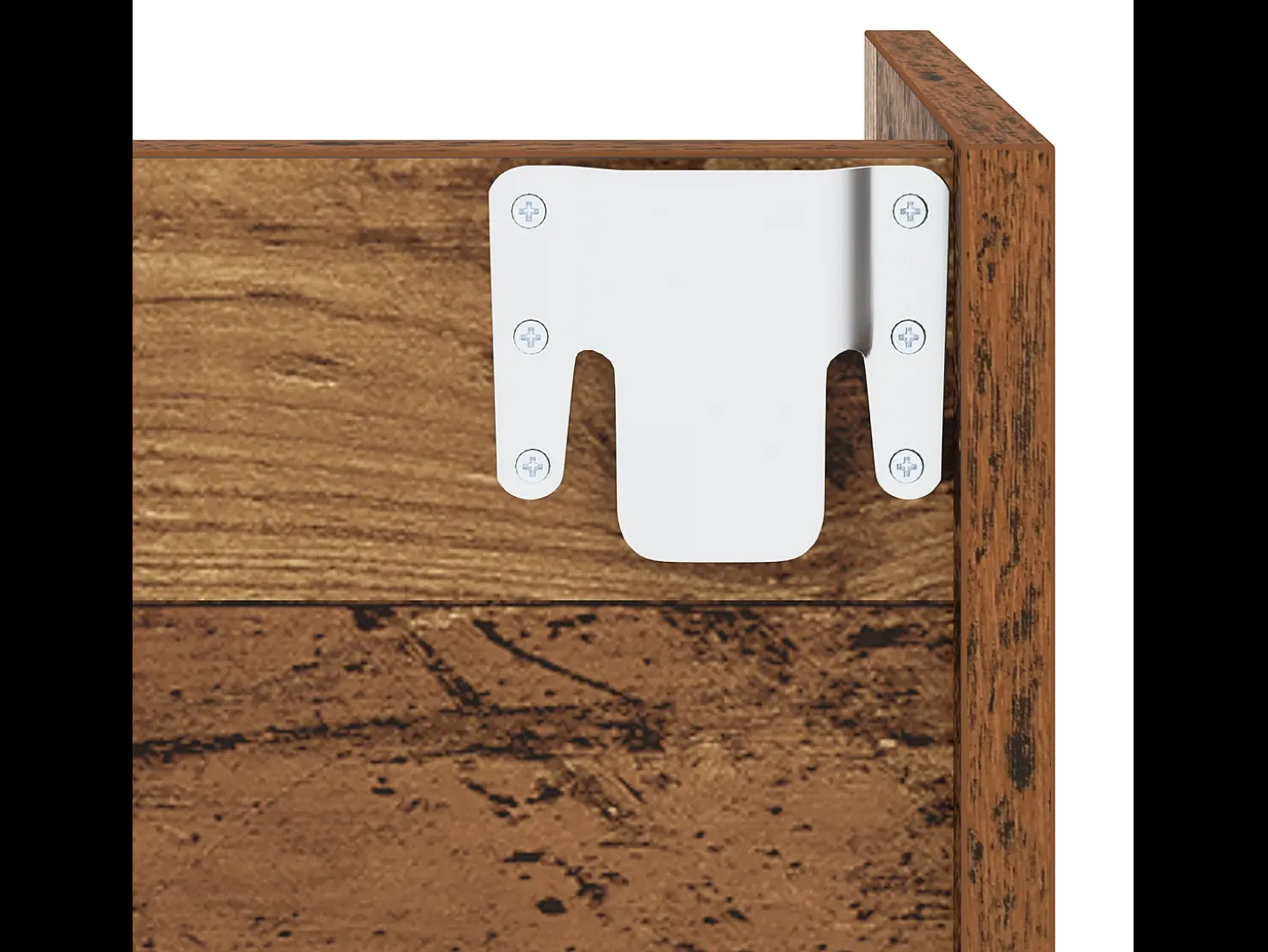 Zapateros de pared Madera vieja 60 x 18 x 60 cm