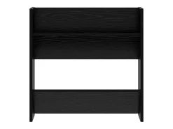 Zapateros de pared Roble negro 60 x 18 x 60 cm