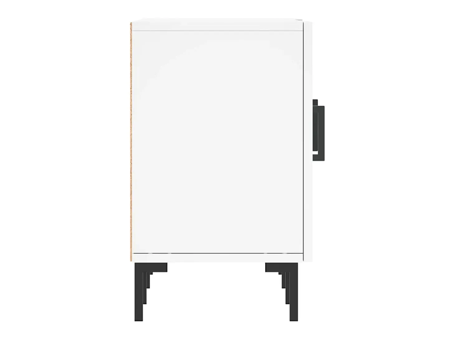 Zendra Mueble para TV madera de ingeniería blanco 150x30x50 cm