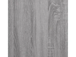 Zerina Mueble de TV madera contrachapada gris Sonoma 100x40x40 cm