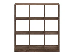 Zico Estantería madera de ingeniería marrón roble 102x32x108 cm