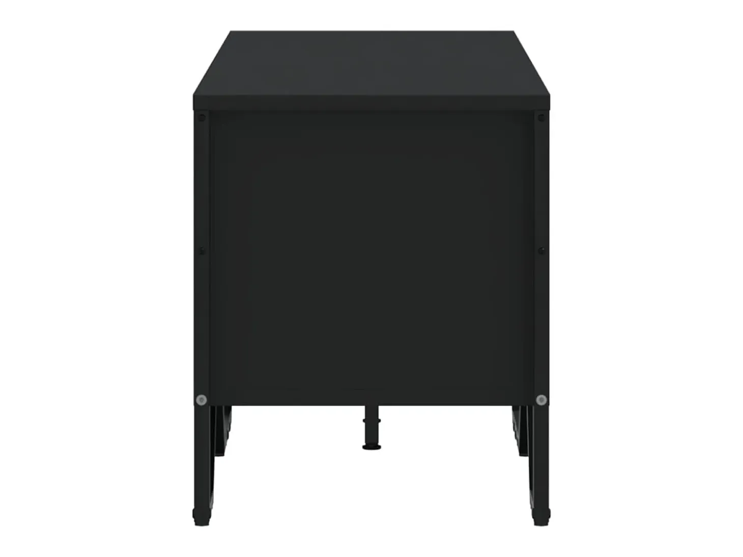 Zylar Mueble de TV madera de ingeniería negro 122x34x41 cm